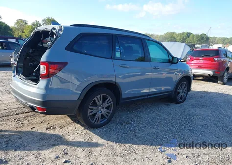 2022 Honda Pilot Awd Sport from USA, damaged, VIN 5FNYF6H33NB090370